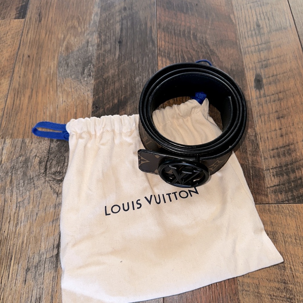 Louis Vuitton Circle Belt Monogram Canvas 95/38